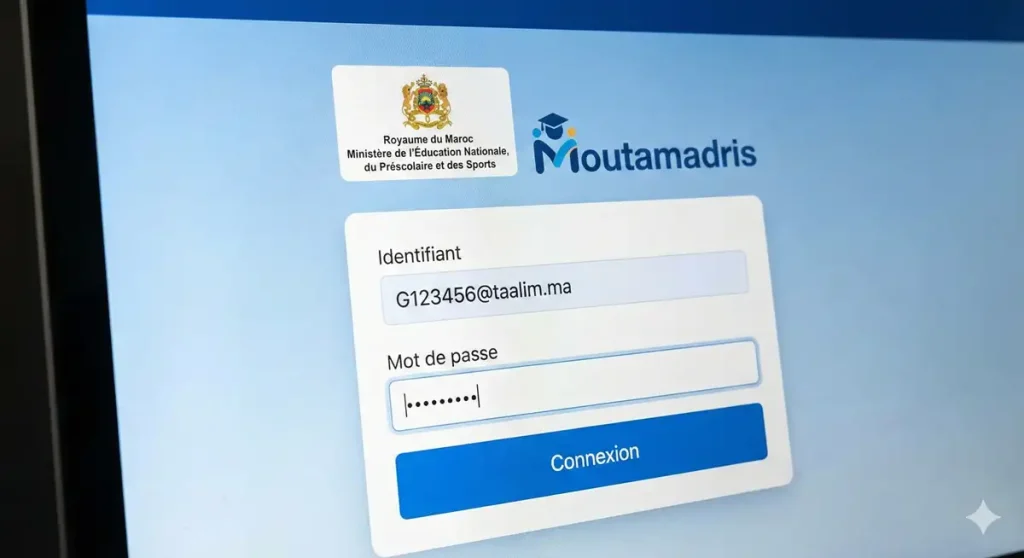 كيفية تعبئة بطاقة الرغبات عبر منظومة توجيه متمدرس 2 تسجيل الدخول