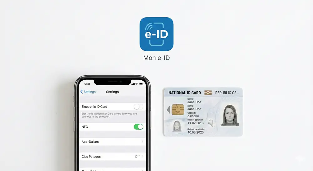 شرح استخدام NFC للتحقق من بطاقة الهوية على مسار بسهولة 2 2 NFC Mone id