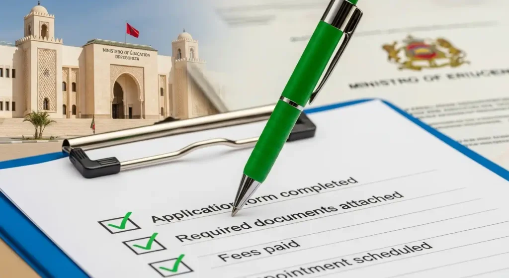 دليل شامل حول bac libre في المغرب: شروط التسجيل وخطوات ضمان النجاح 2 Checklist of requirements for applying to bac libre in Morocco.