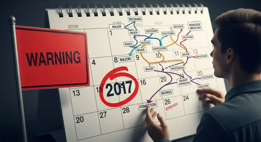 دليل شامل حول bac libre في المغرب: شروط التسجيل وخطوات ضمان النجاح 6 Visualizing common mistakes like absence and wrong major choice for bac candidates