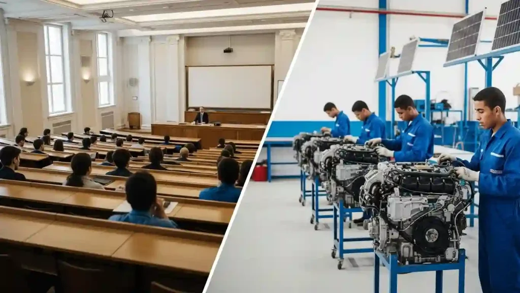 التكوين المهني أم الجامعة
