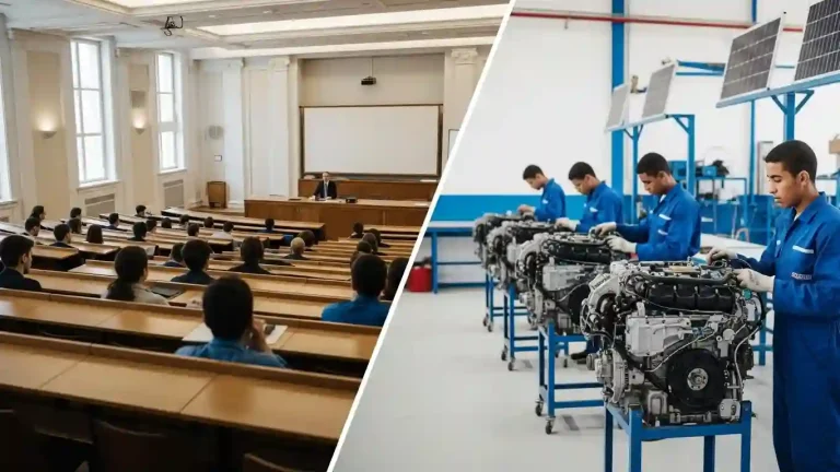 التكوين المهني أم الجامعة