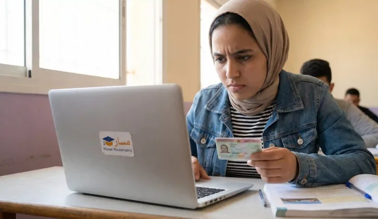 طريقة تصحيح الأخطاء في بياناتك الشخصية على مسار قبل امتحانات البكالوريا